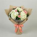 Bali Hydrangea And Rose Bunch
