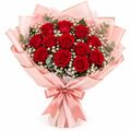 12 red roses