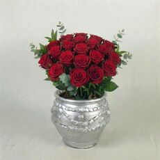 24 Red Roses Arrangement