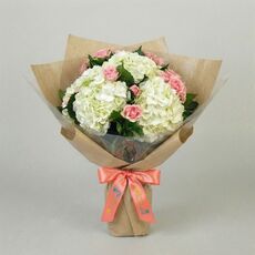Bali Hydrangea And Rose Bunch