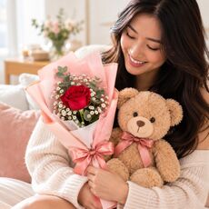 rose and teddy