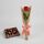 1 Rose With Chocolates