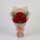 3 Wrapped Bali Red Roses
