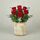 6 Bali Red Rose Arrangement