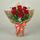 6 bali red rose bunch
