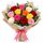 12 mixed roses