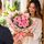 12 pink roses