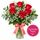 roses with vase