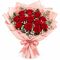 12 red roses