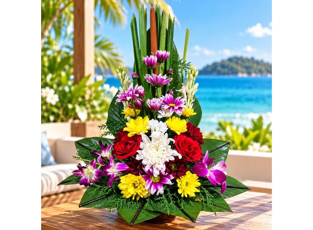 bali flowers