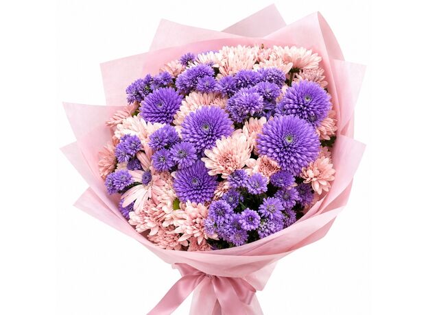 pink and purple bunch